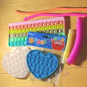 Fidget pack, 7pc fidgets